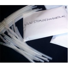 5x siliconen slangetje